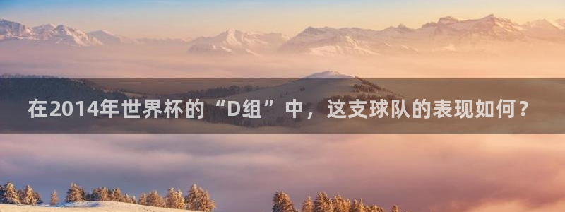 2006年世界杯冠军：在2014年世界杯的“D组”中，这支球队的表现如何？